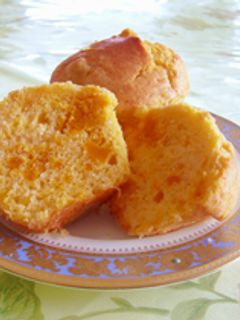 ホットケーキミックス【かぼちゃマフィン】-レシピのメイン写真