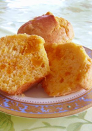 ホットケーキミックス【かぼちゃマフィン】-レシピのメイン写真