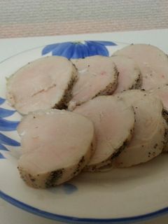 ペッパー鶏ハム-レシピのメイン写真