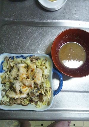 ７月７日晩飯【アジのパン粉焼き】-レシピのメイン写真
