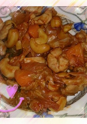 トマト風カシューナッツ炒め-レシピのメイン写真