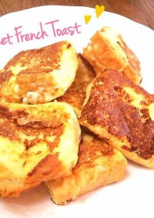 ♡中までしっかり甘いフレンチトースト♡-レシピのメイン写真