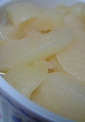 甘～いなしのコンポート-レシピのメイン写真