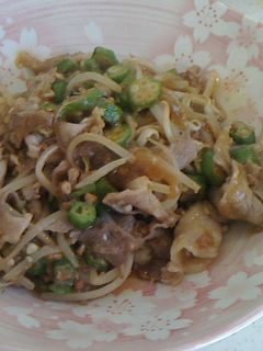 もやし&オクラの中華炒め(餡かけ)-レシピのメイン写真