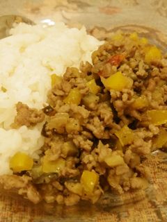 【ご飯がすすむ】ひき肉となすのピリ辛炒め-レシピのメイン写真
