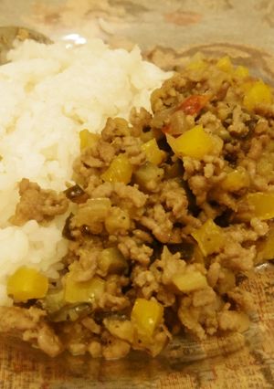 【ご飯がすすむ】ひき肉となすのピリ辛炒め-レシピのメイン写真