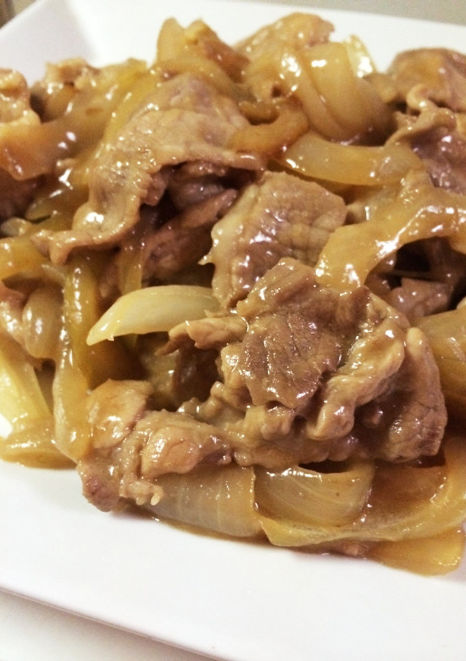 豚肉と玉ねぎのとろっと炒め-レシピのメイン写真