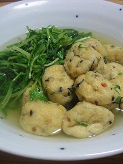 水菜とがんもの含め煮♪-レシピのメイン写真