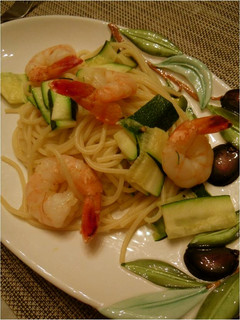 ✿海老とズッキーニのパスタ✿-レシピのメイン写真