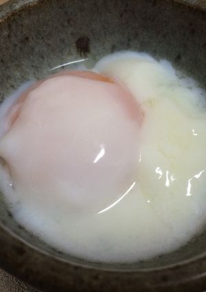おっさんが作る！100均鍋で温泉卵-レシピのメイン写真