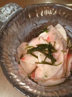 赤大根の甘酢漬け-レシピのメイン写真