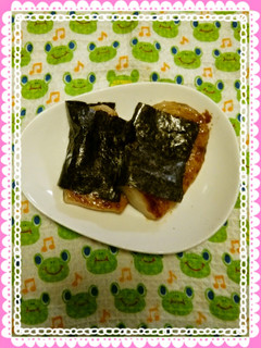 お餅の砂糖しょう油焼き-レシピのメイン写真