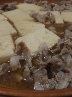 簡単♡めんつゆで肉豆腐-レシピのメイン写真