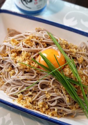からすみ蕎麦-レシピのメイン写真