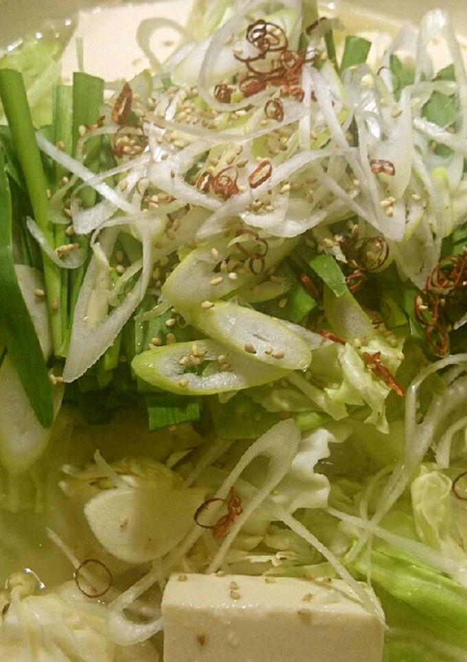 塩もつ鍋【化学調味料不使用】-レシピのメイン写真