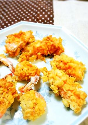 ノンオイルフライヤーde揚げ玉フライ♪-レシピのメイン写真