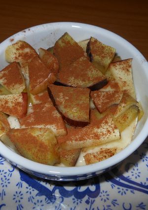 さつまいもとりんごのココットカマン-レシピのメイン写真