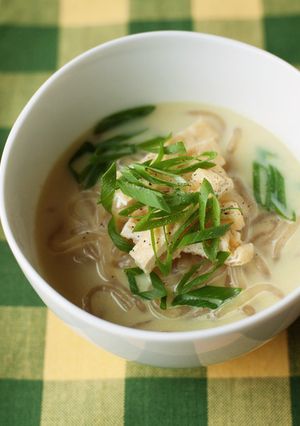 こんにゃく麺で豆乳カレー麺-レシピのメイン写真