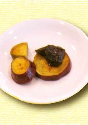 サツマイモのプルーン煮　オレンジ風味♪-レシピのメイン写真