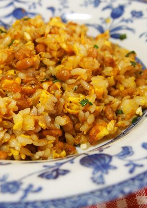 におわな~い!?納豆チャーハン-レシピのメイン写真