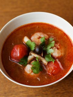 こんにゃく麺でトムヤム麺-レシピのメイン写真