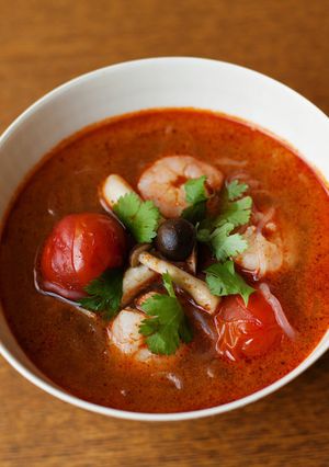 こんにゃく麺でトムヤム麺-レシピのメイン写真