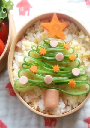 クリスマスツリー☆ちらし寿司-レシピのメイン写真