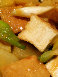 大根と厚揚げの蜂蜜味噌煮-レシピのメイン写真