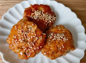 簡単！お弁当にも！鶏つくね！玉ねぎ入り-レシピのメイン写真