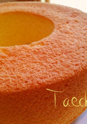 紙の型で作る失敗無しのシフォンケーキ-レシピのメイン写真