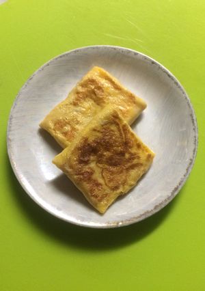 お弁当に♪簡単綺麗なベーコンの卵包み焼き-レシピのメイン写真