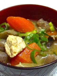 けんちん汁-レシピのメイン写真