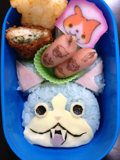 妖怪ウォッチ☆ガブニャン☆キャラ弁-レシピのメイン写真