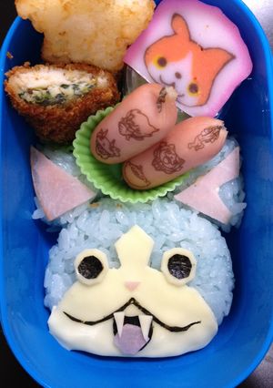 妖怪ウォッチ☆ガブニャン☆キャラ弁-レシピのメイン写真