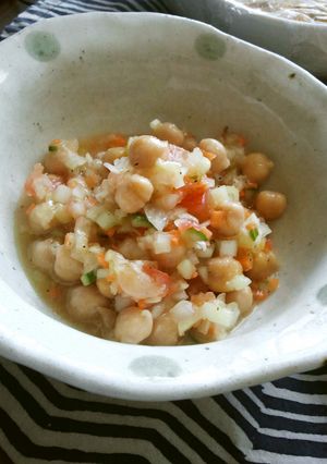 ネパール風ひよこ豆のサラダ-レシピのメイン写真