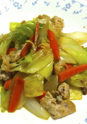 豚肉と野菜の炒めもの-レシピのメイン写真