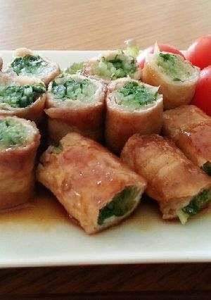 絶品★水菜の肉巻き-レシピのメイン写真