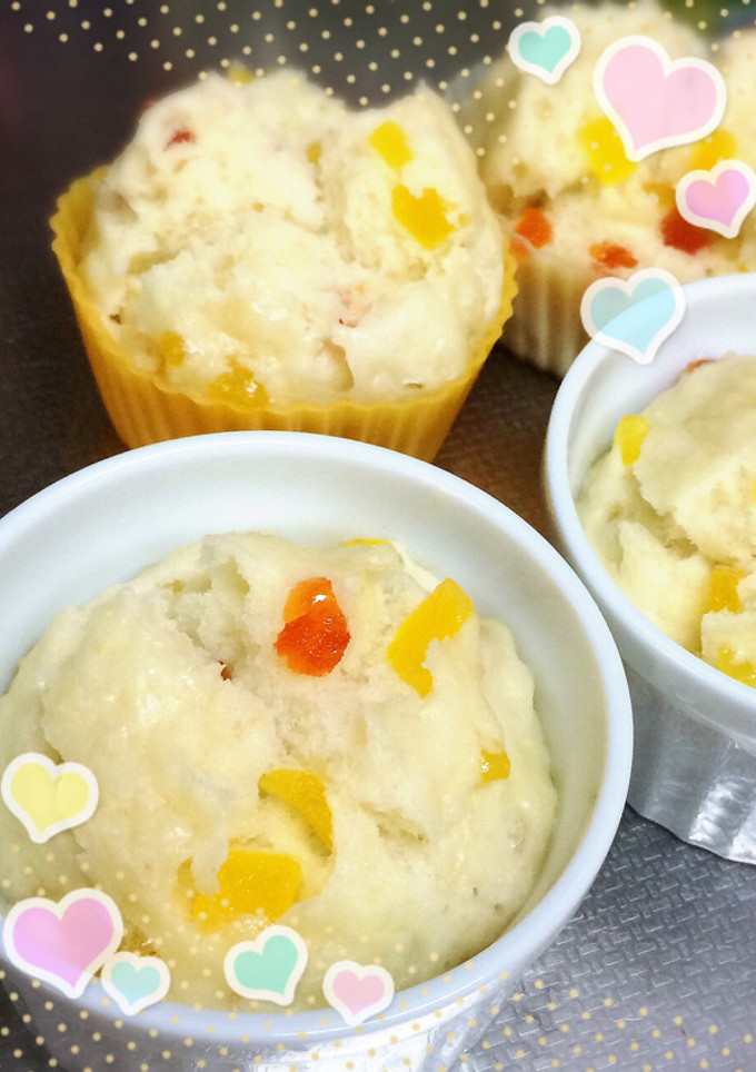 砂糖不使用☆梨で新食感蒸しパン-レシピのメイン写真