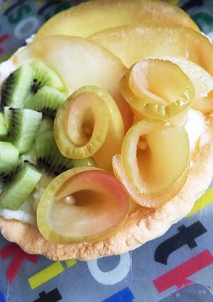 リンゴのコンポートタルト-レシピのメイン写真