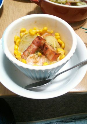 彩り♪具だくさんココットカマン-レシピのメイン写真