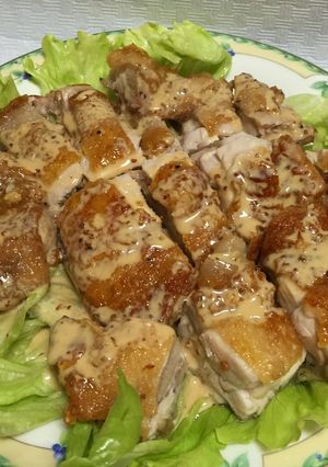 簡単☆美味しい♪チキンのマスタードソース-レシピのメイン写真