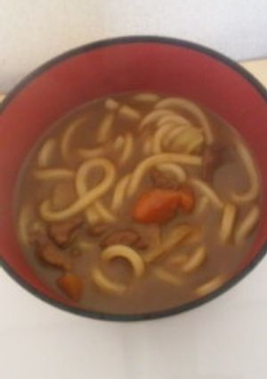 余り物同士で簡単カレーうどん-レシピのメイン写真