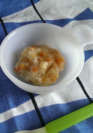 離乳食中期☆ささみの野菜あんかけ風-レシピのメイン写真