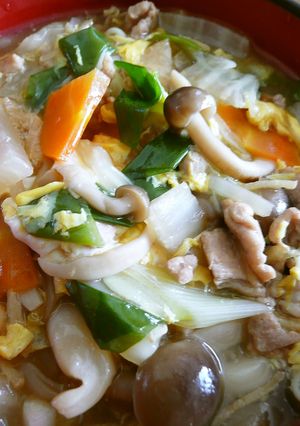 お野菜たっぷり♡あったかおうどん-レシピのメイン写真