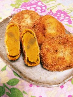 カボチャと、サツマイモのコロッケ-レシピのメイン写真