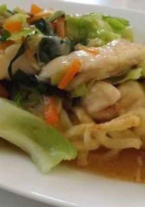 中華あんかけうどん-レシピのメイン写真