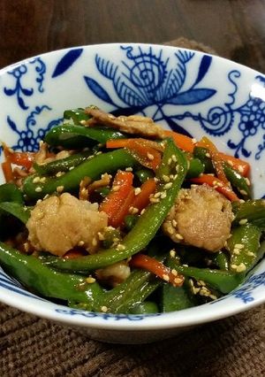 ピーマンと豚肉のきんぴら風-レシピのメイン写真