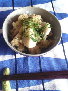 里芋のほっこり炊き込みご飯-レシピのメイン写真
