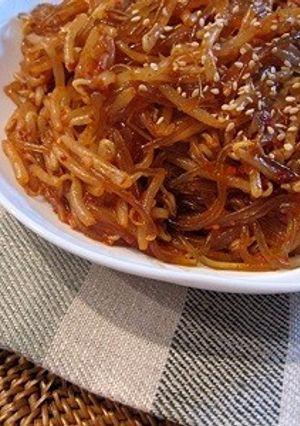 韓国風もやしのチャプチェ-レシピのメイン写真