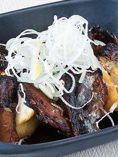 グリルで5分☆サンマの蒲焼と厚揚げ-レシピのメイン写真